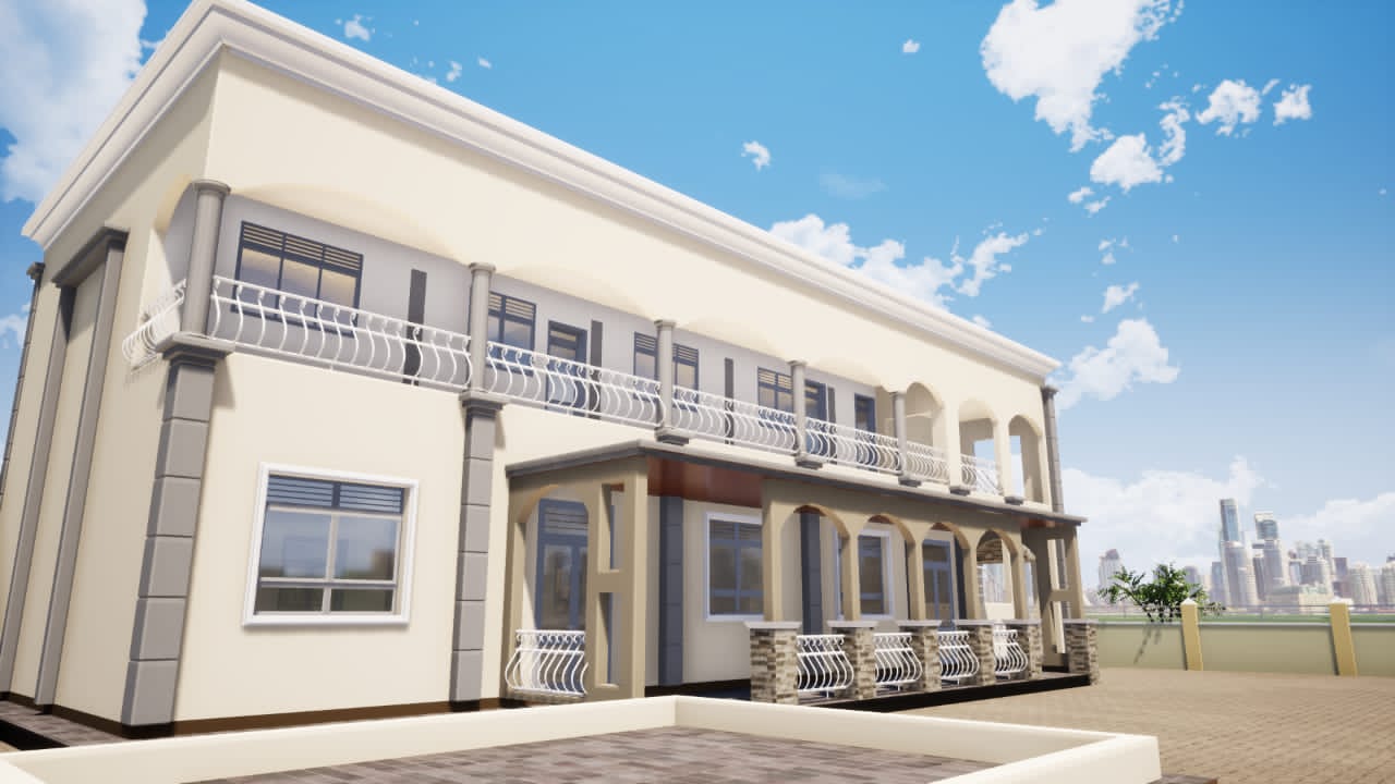 Architectural render of the proposed Kirinya Skilling & Empowerment Centre