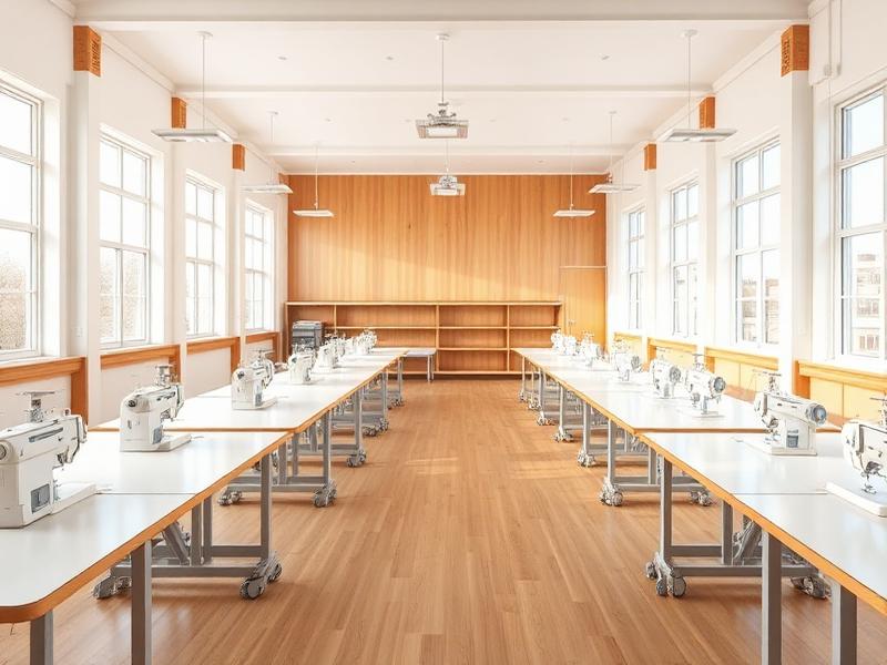 Architectural render of the proposed workshop and production interior
